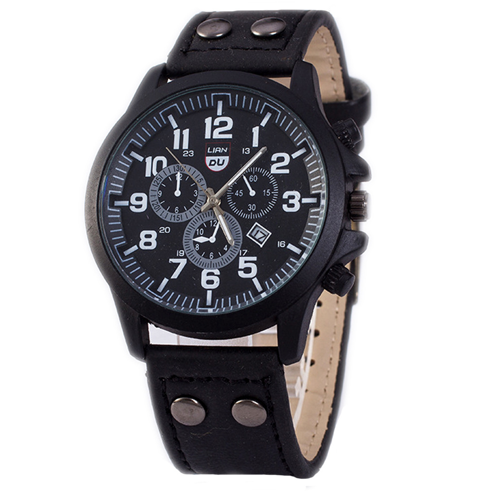 Leisure Sports Three-EyeDigitalScale Quartz Watch
