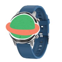 Blue watchband