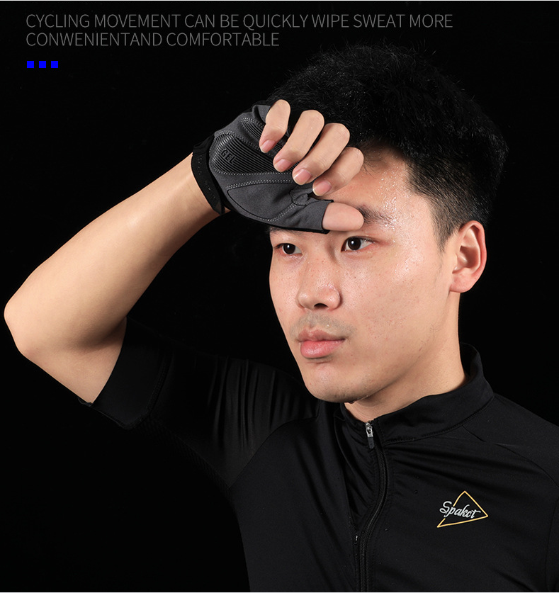 Reflective Short Fingers For Bicycle Gloves - Image 3