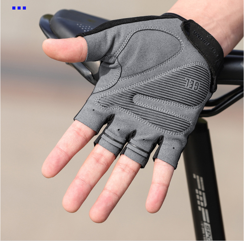 Reflective Short Fingers For Bicycle Gloves - Image 2