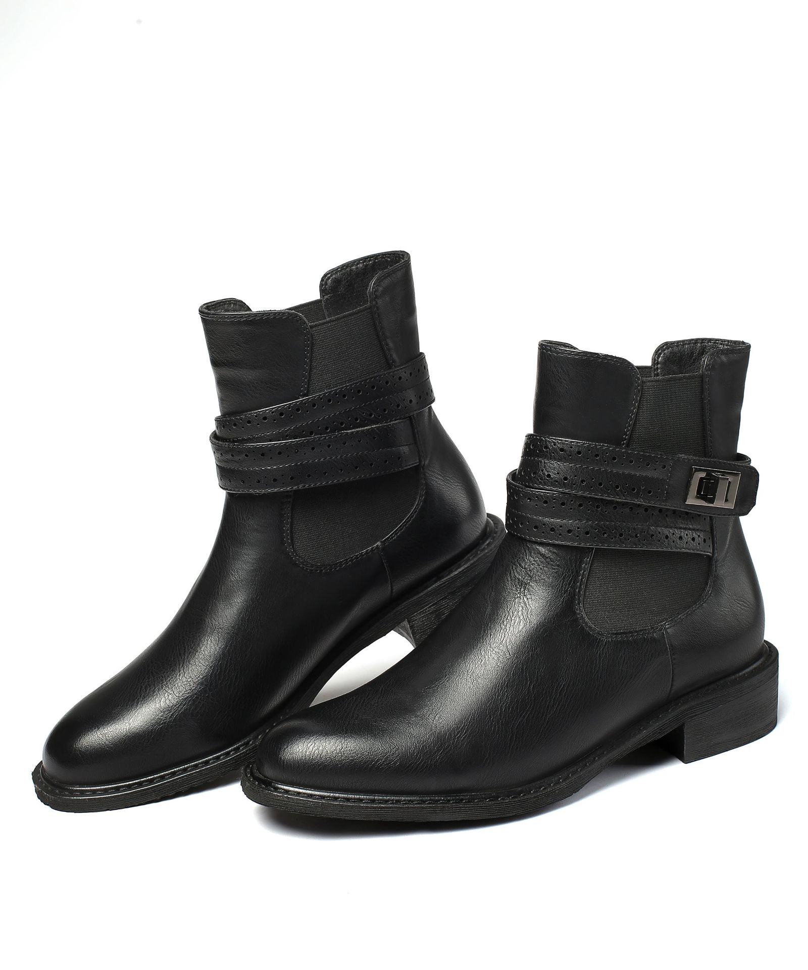 Title 3, Round Toe Martin Boots Women