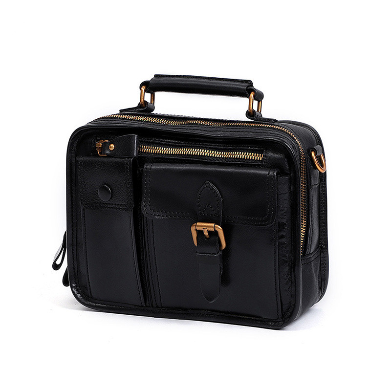 New Personality Original Vegetable Tanned Leather Messenger Bag