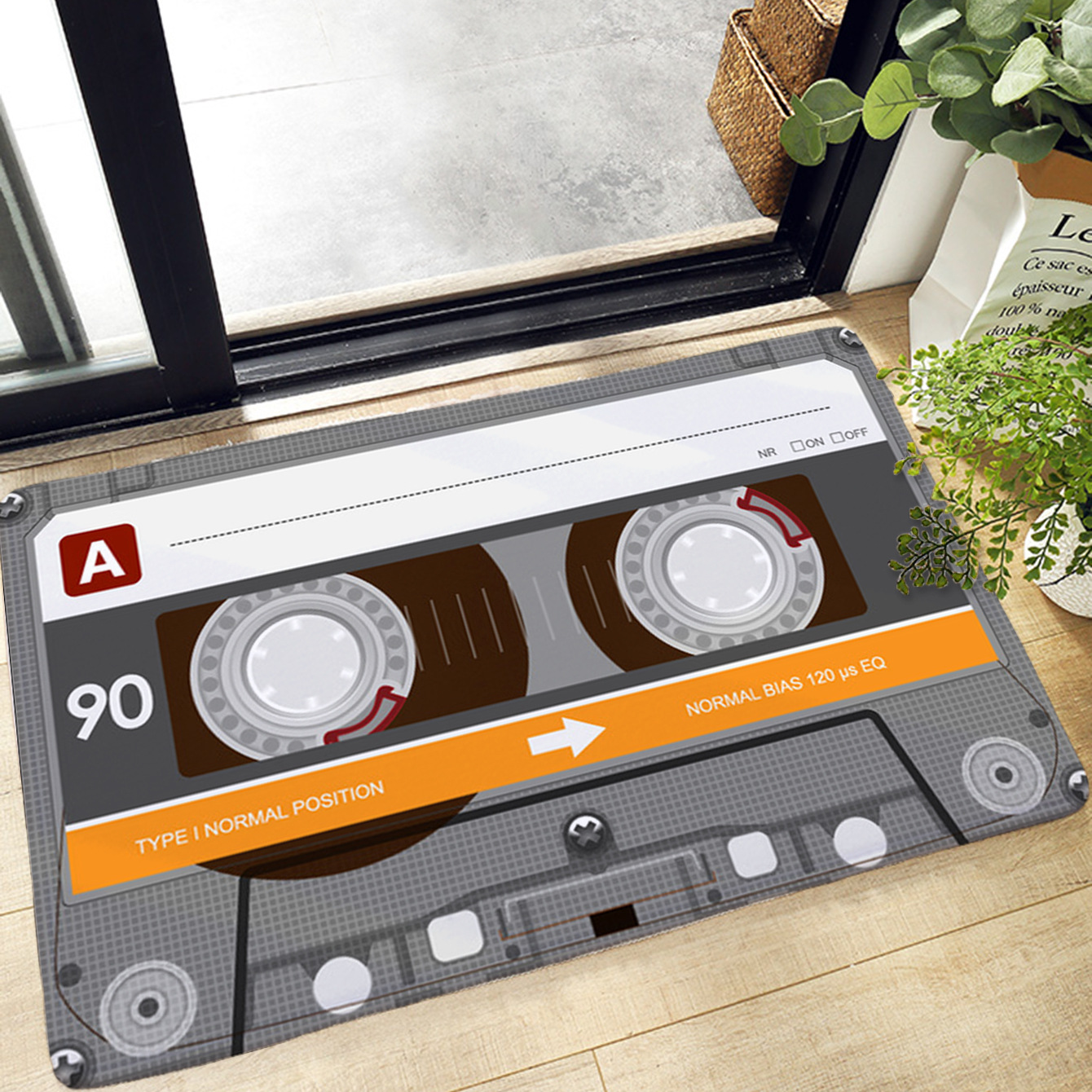 Anti-Slip Music Band Doormat Vacuum Cleaner Kitchen Bedroom Bathroom Floor Mat Household Entrance Child Prayer Mat