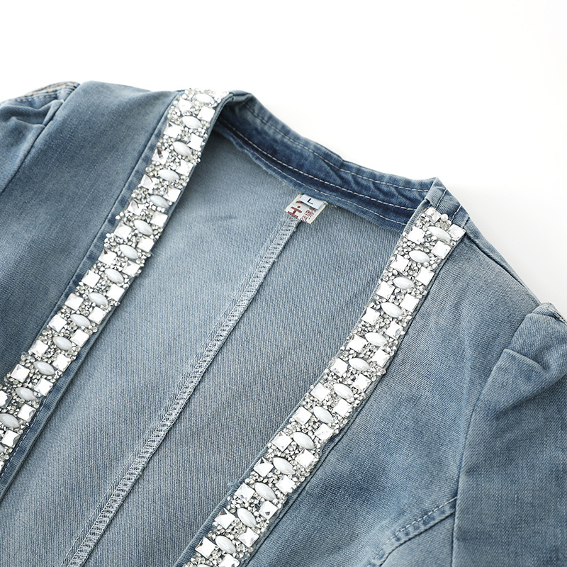 European And American Loose Denim Short Jacket