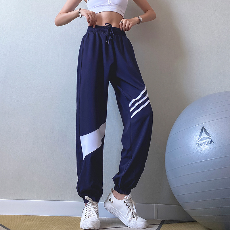 Fitness Girl Loose Sweatpants Running Quick Drying Yoga Pants