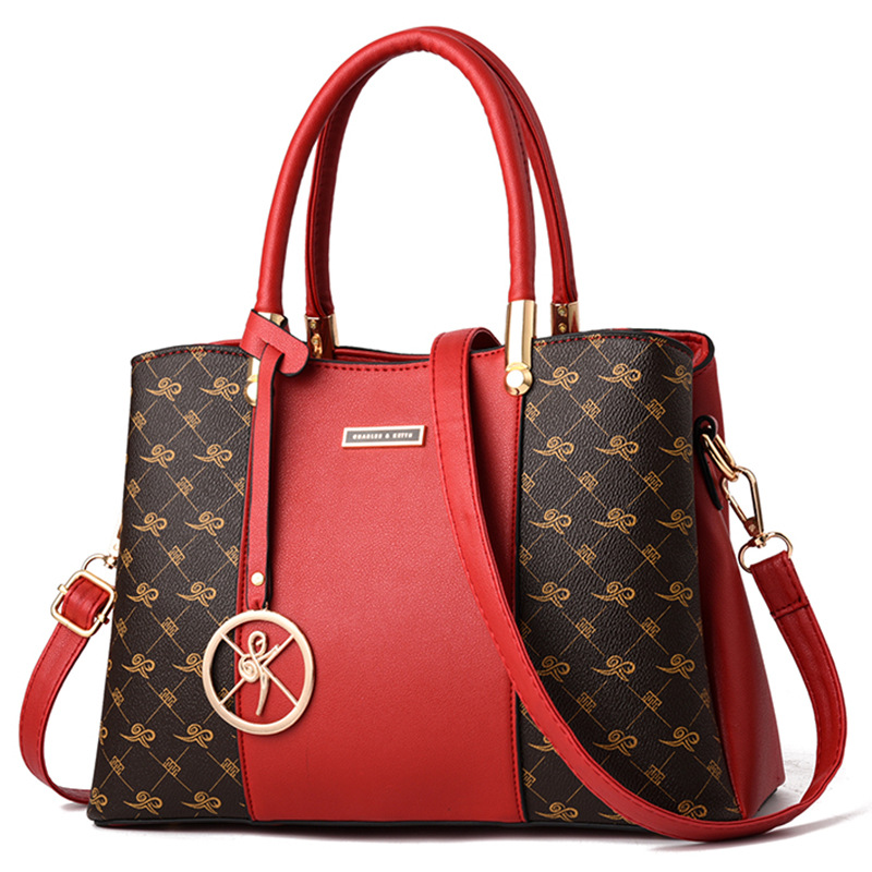 Large Capacity Fashion Single Shoulder Messenger Bag Red - Shop at LoveMi