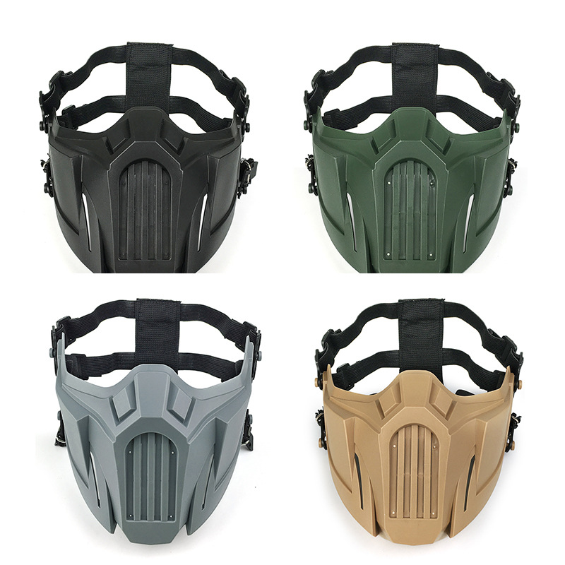 War Wolf Half Face Protective Mask — foto 2
