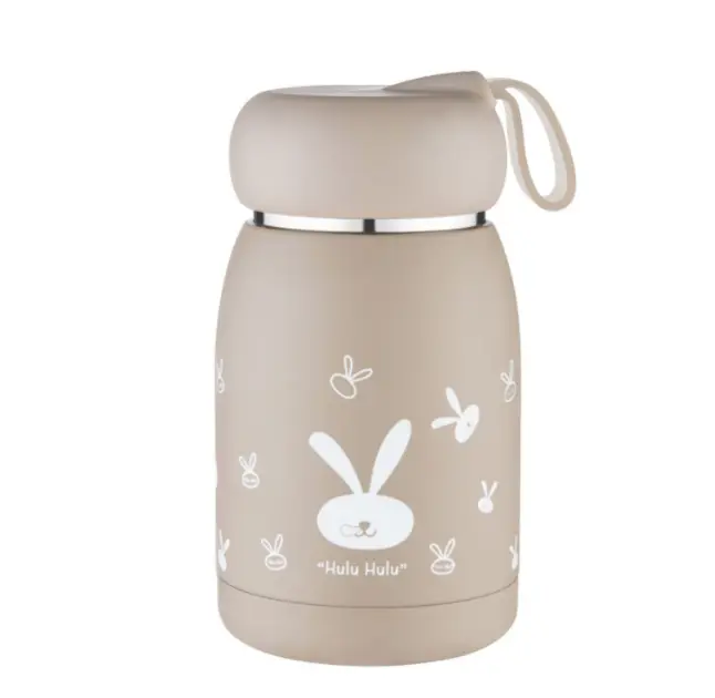 Yongyi New Cartoon Cute Insulation Cup Creative Portable Anti Slip Sling Water Cup