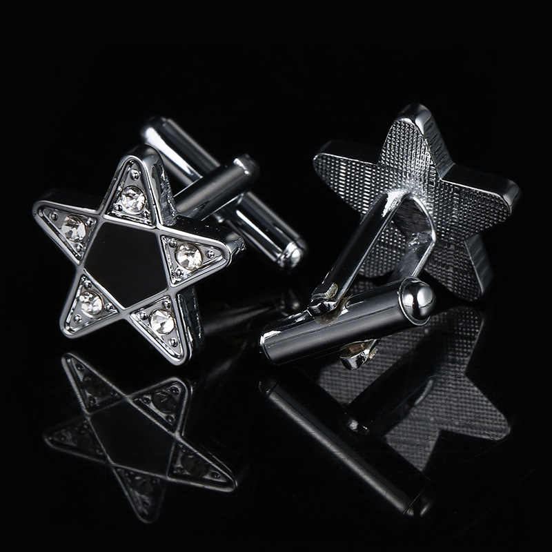 Five-Pointed Star Cufflinks, picture 3 of 4