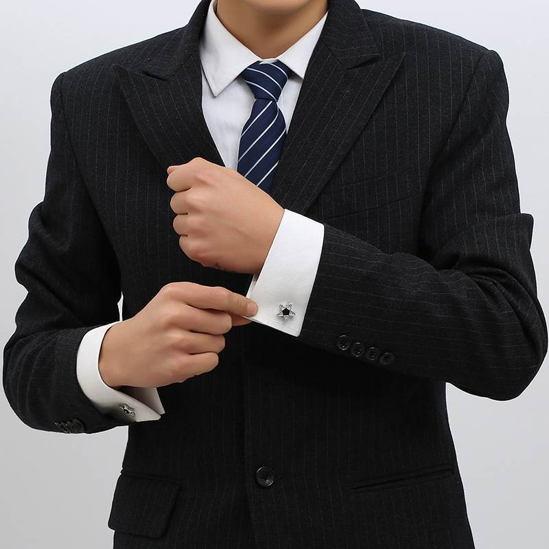 Five-Pointed Star Cufflinks, picture 2 of 4
