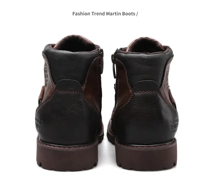 Side Zip Oversized Rider Boots