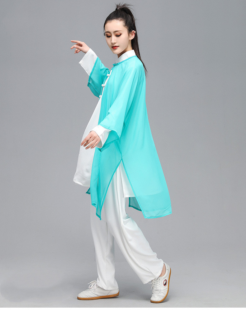Performance Clothing New Elegant Chinese Style Male Cloak Shawl Gauze