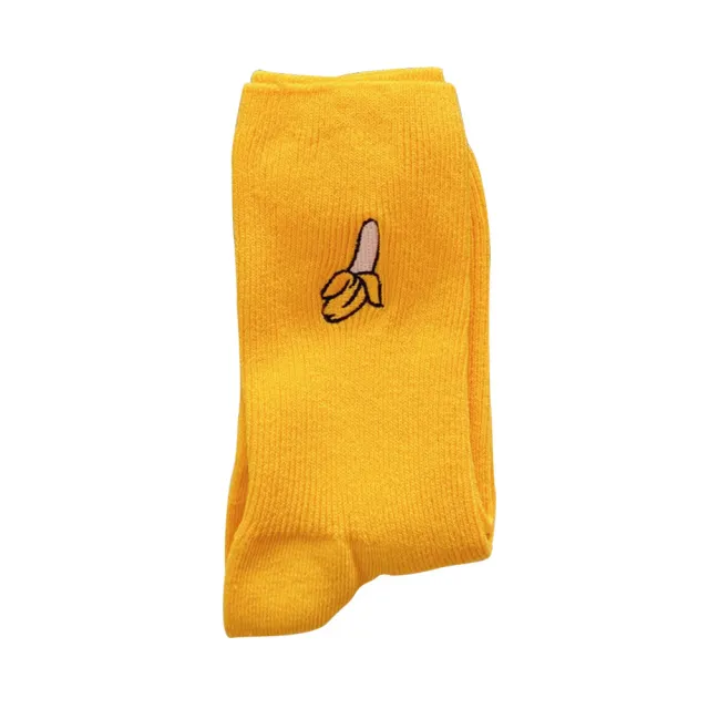 College Style Candy Color Cotton Socks Yellow - Shop at LoveMi