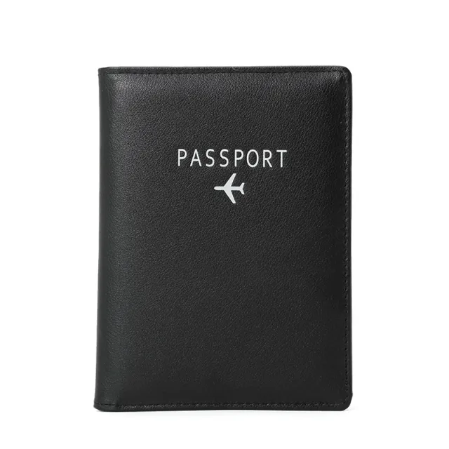 Passport Multi function Wallet Passport Document Bag Black - Shop at LoveMi
