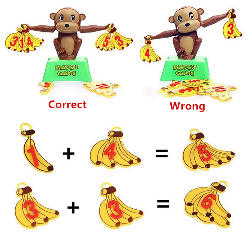 Title 4, Monkey Balance Digital Addition And Subtraction...