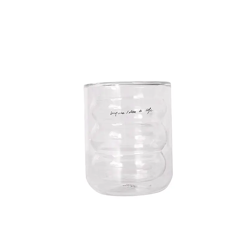 Heat-Resistant Water Cup Glass Female Cute Home Milk Tea Cup