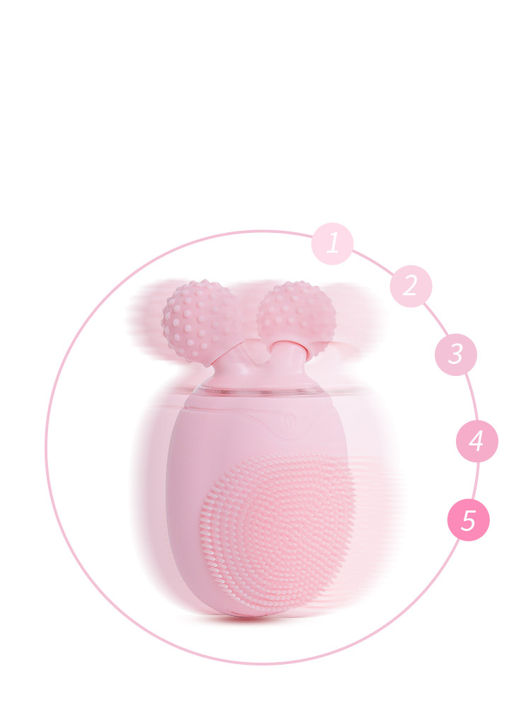 Japan Electric Facial Cleansing Instrument Female Silicone Facial Cleansing Instrument