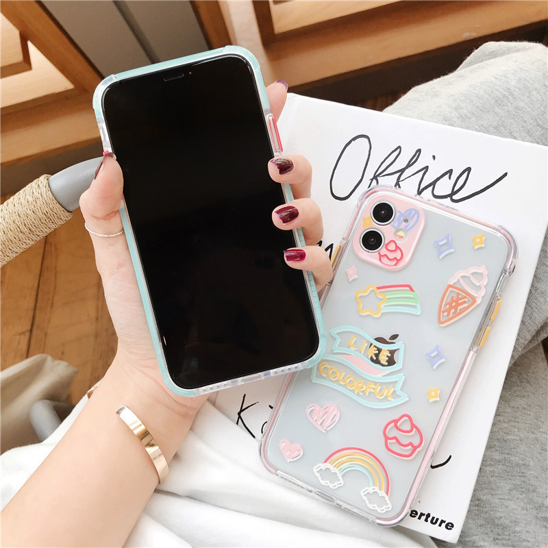 Baiyun Rainbow Apple 11 Promax Phone Case