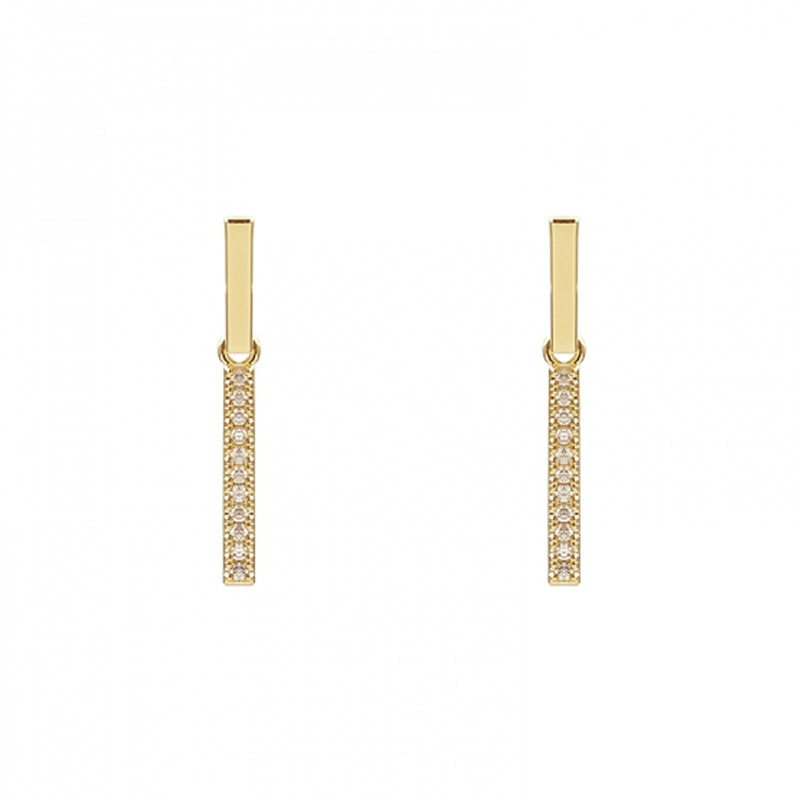 Korea Simple and Cold Wind Small Earrings