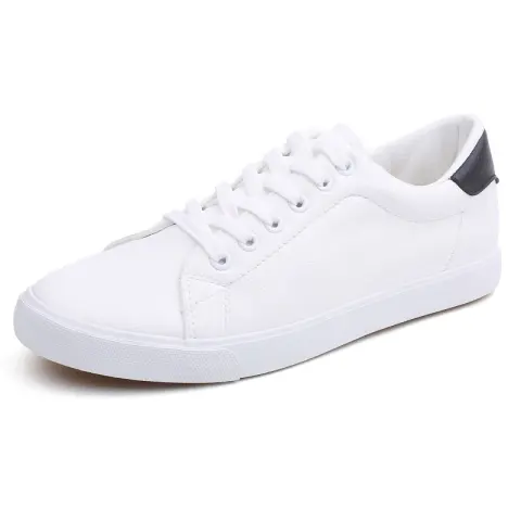 Spring Shoes Men Sneakers Casual Soft Leather Men Brand
