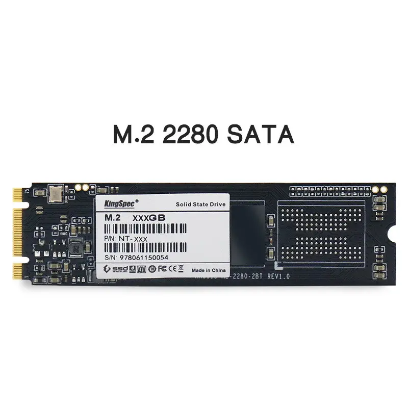 KingSpec M.2 NGFF 2280 SATA 128G 256G SSD Solid