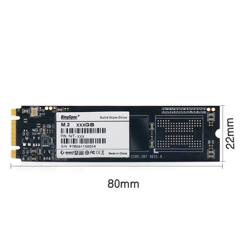KingSpec M.2 NGFF 2280 SATA 128G 256G