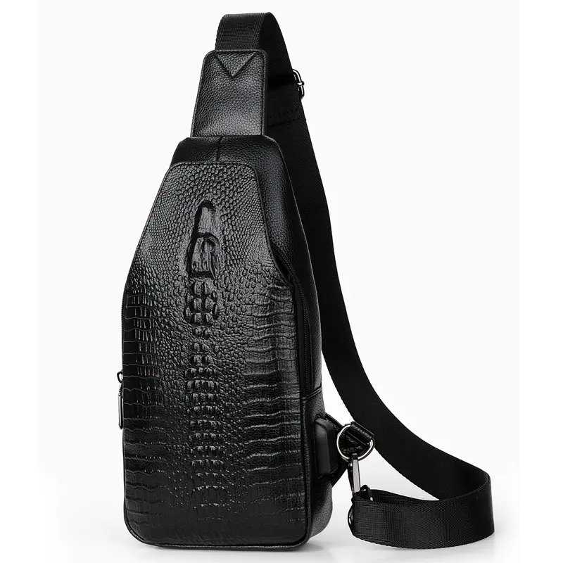 Men's New Pattern Chest Bag Shoulder Bag Fashion Trend