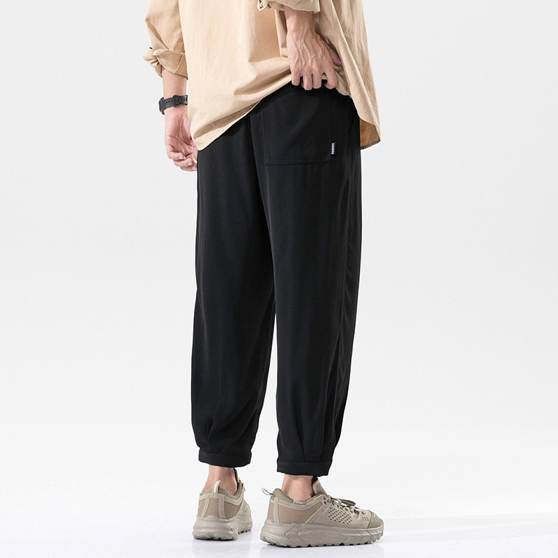 Title 6, Rechte, losse, casual gedrapeerde pantalon