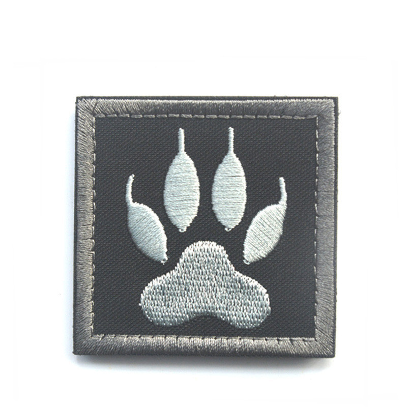 Crossbones Embroidery Velcro