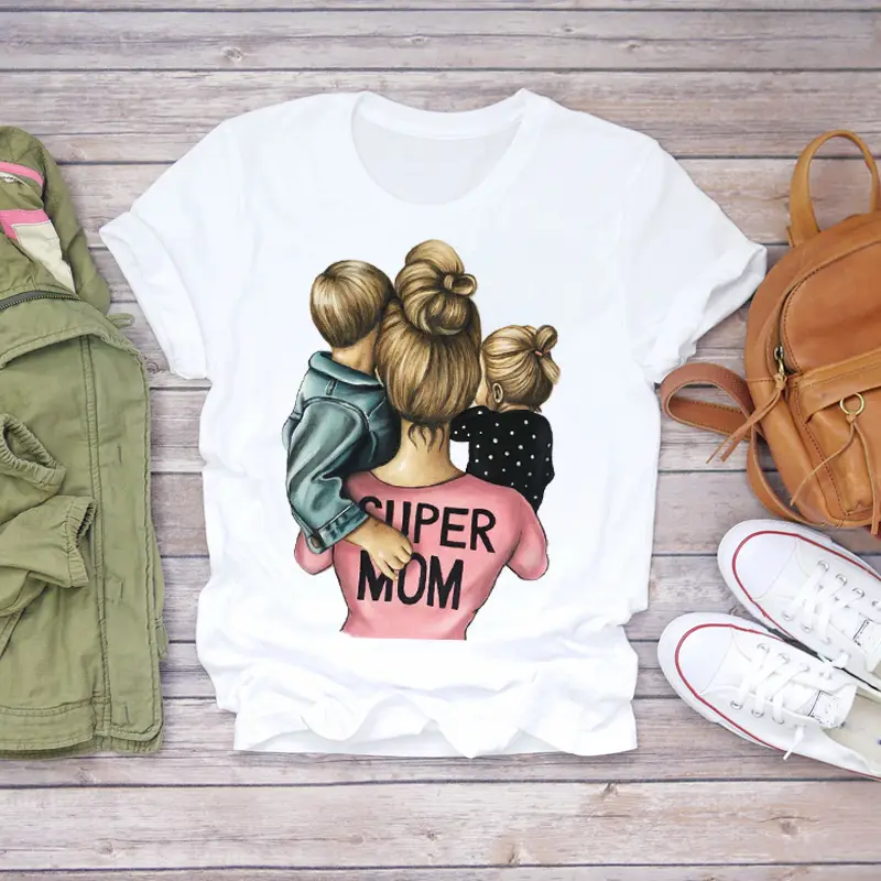 Super mama Family matching T shirt
