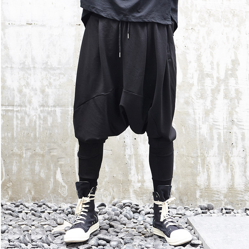 Title 5, Hiphop oversized laag kruis broek