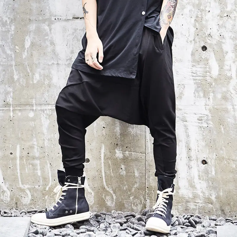 Hip Hop Oversize Low Crotch Pants
