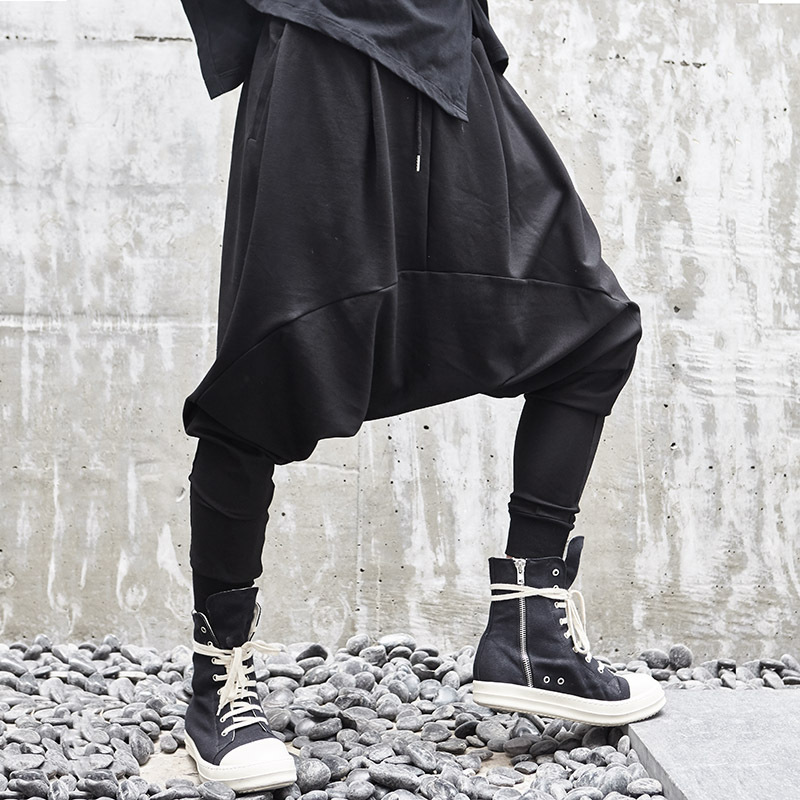 Hip Hop Oversize Low Crotch Pants