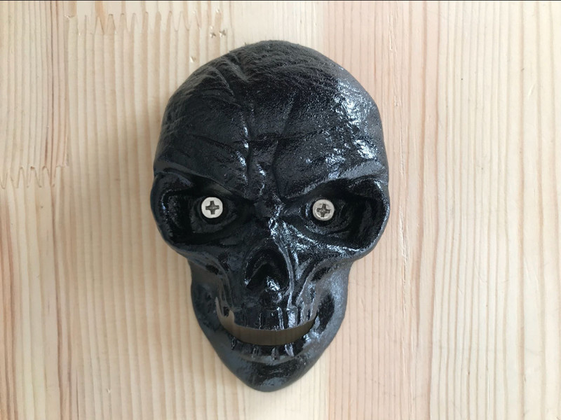 Title 1, Creative Skull Wall Beer Bottle Opener