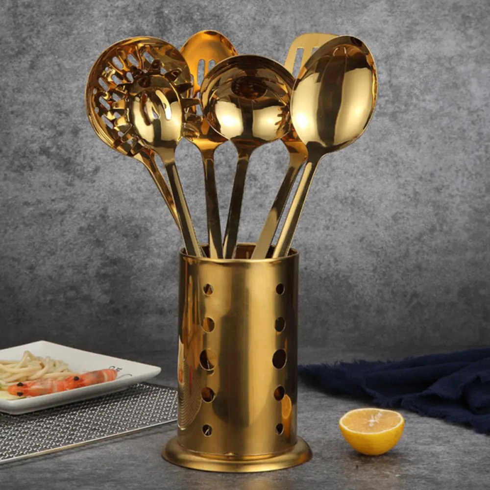 Household Stainless Steel Spoon and Shovel Kitchenware Set