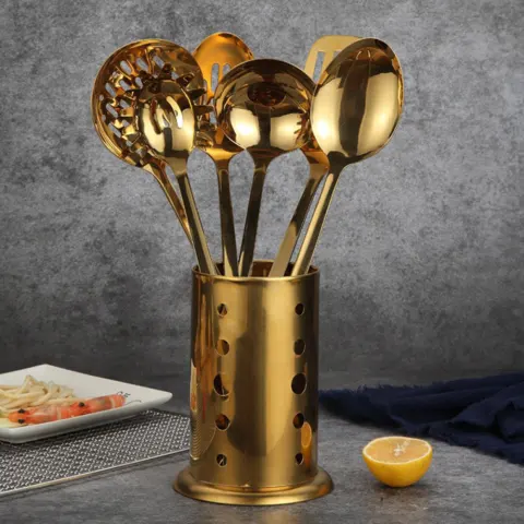Household Stainless Steel Spoon and Shovel Kitchenware Set