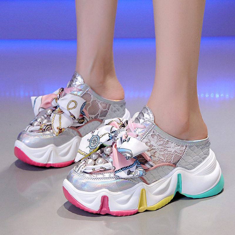 Platform Half Slippers, picture 3 of 6