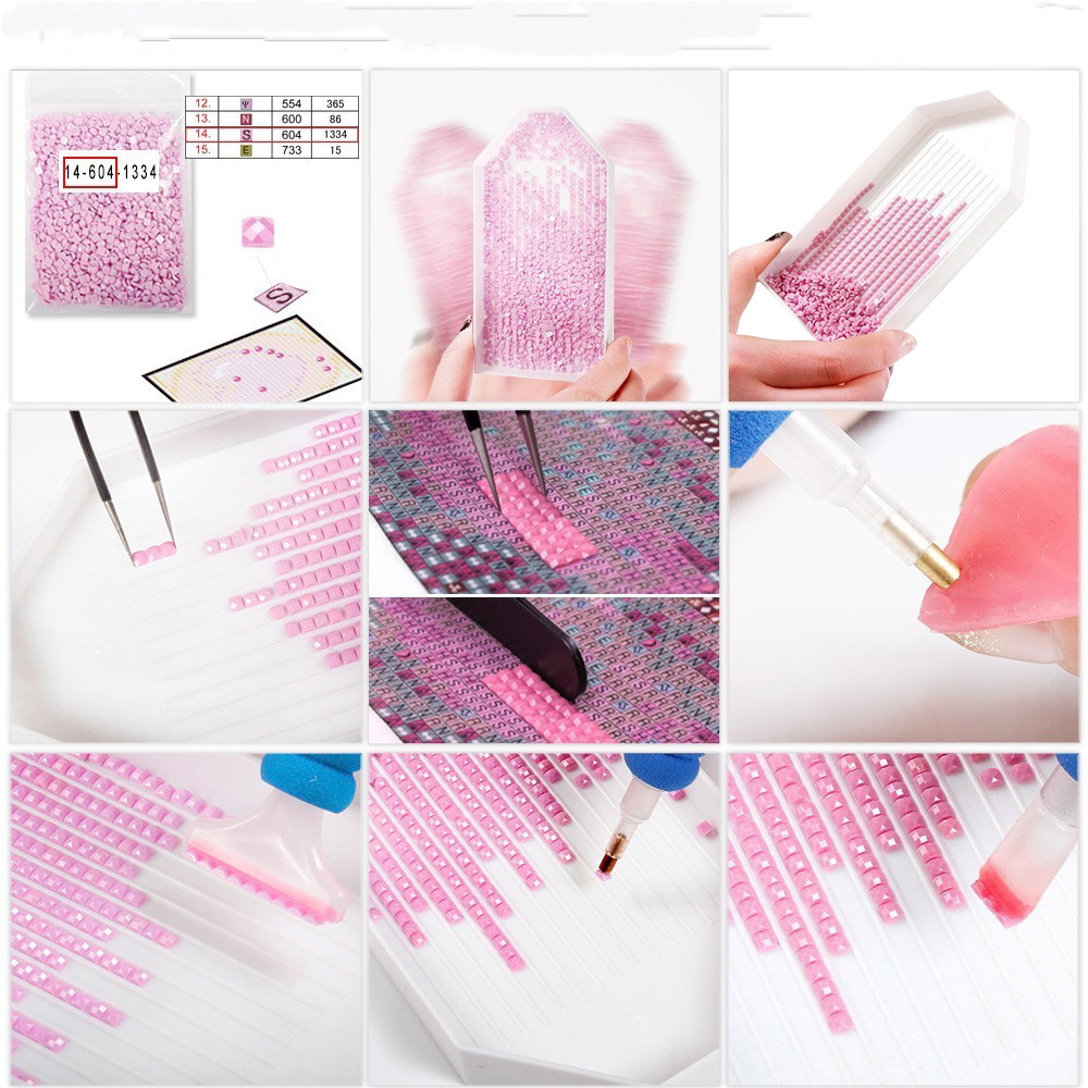 Animal Bear Mosaic Diamond Embroidery Picture