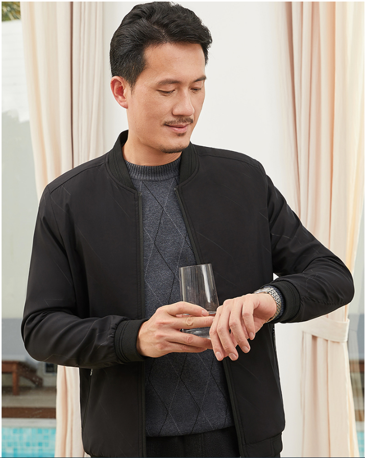 Jacket Men's Autumn Jacket Middle-Aged Business