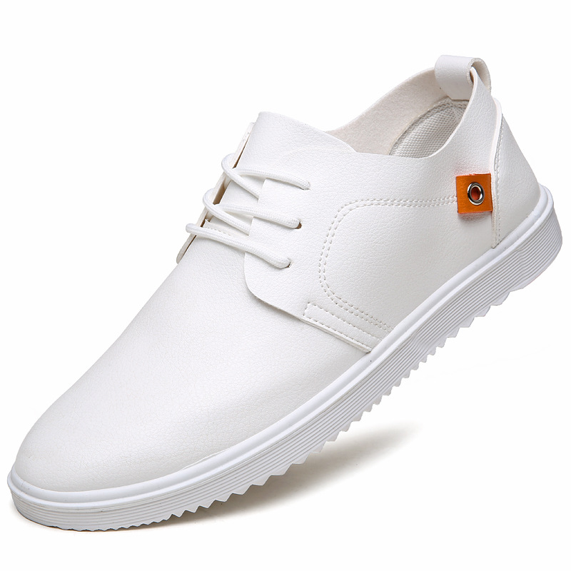 Title 1, Ademende leren casual schoenen voor heren, pass...