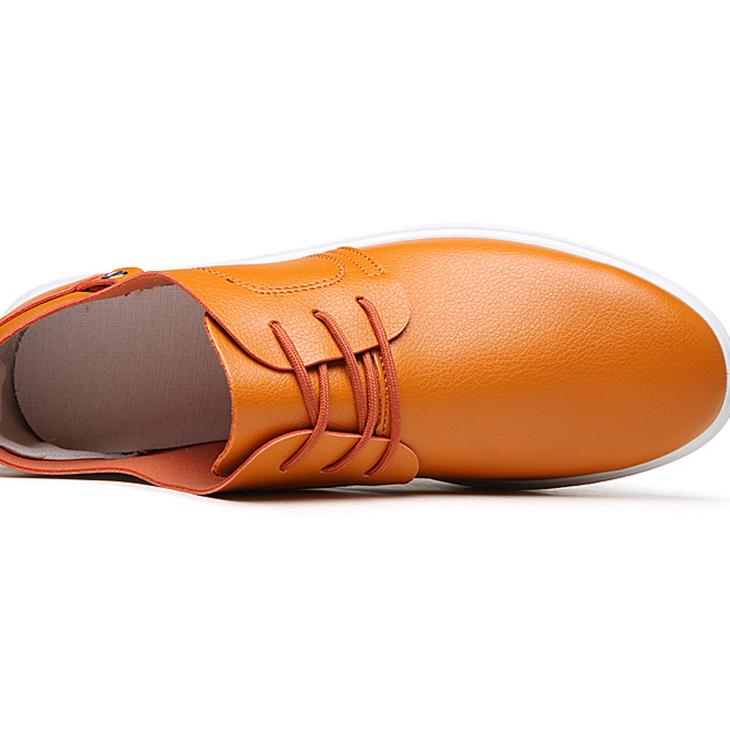 Title 6, Ademende leren casual schoenen voor heren, pass...