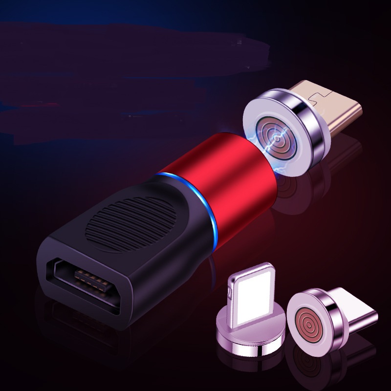 Three-in-one 3A Fast Charging TYPE-C Data Magnetic Adapter - Image 5