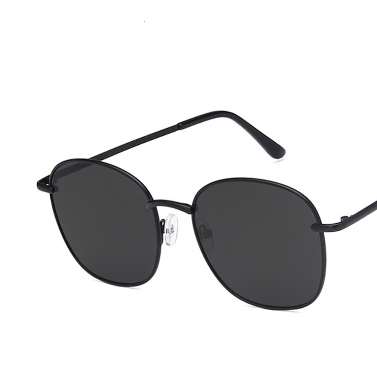 Title 1, Metal Round Frame Sunglasses Personality Fashio...