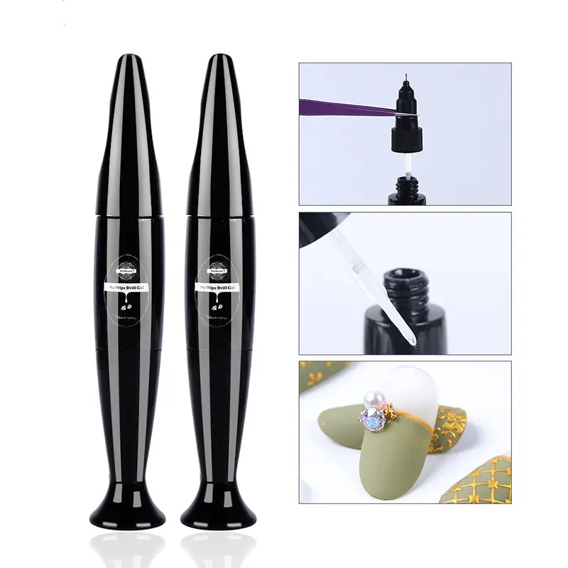 Nail Art No-wash Sticky Rhinestone Fishtail Glue