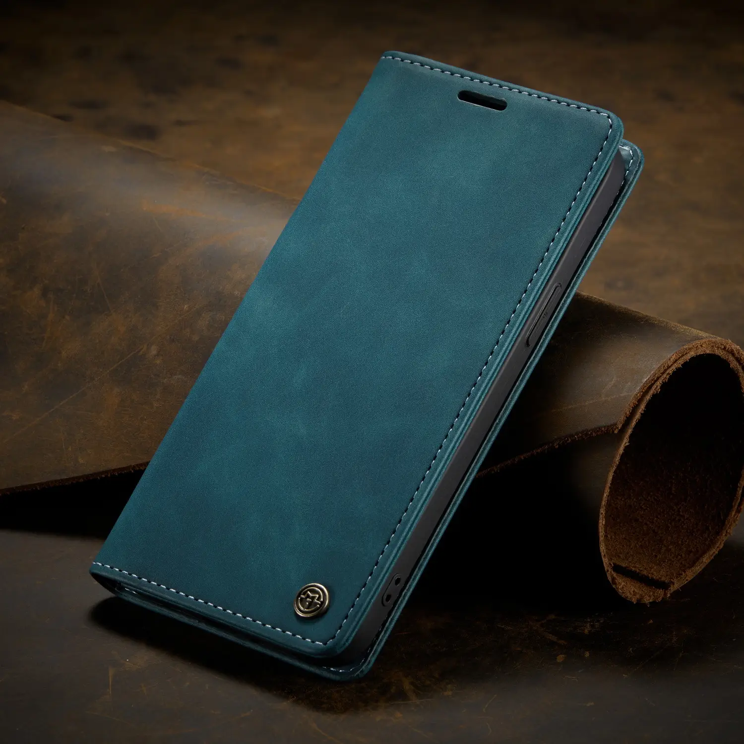 Anti-drop Phone Case Retro Flip Card Protective Leather Case