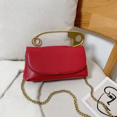 Spring Ins Super Fire Small Bag Female Popular New Wave Korean Version Of The Wild One-Shoulder Messenger Fashion Handbag - Red - View 1
