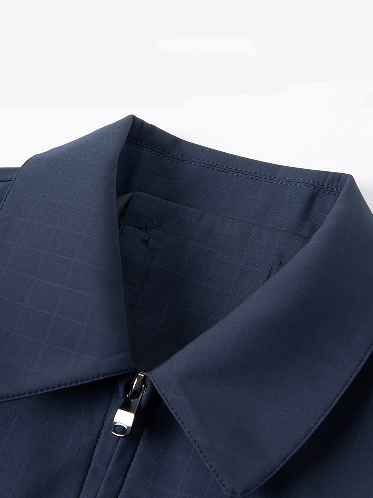 Senior Cadre Jacket Men's Spring And Autumn Casual Jacket Middle-Aged And Elderly People