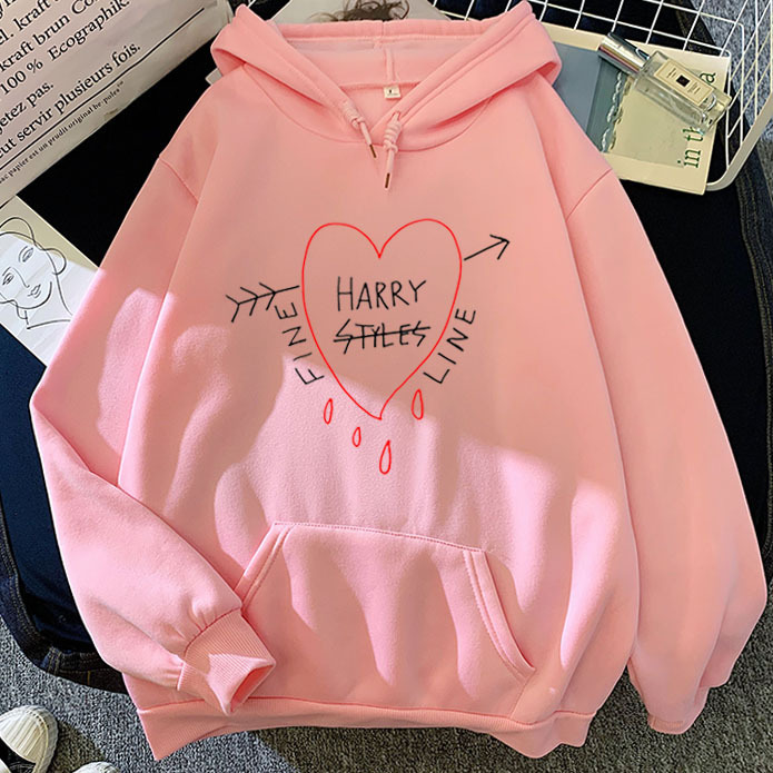 Title 4, Candy Color Sweatshirt Black Harry Styles Print...