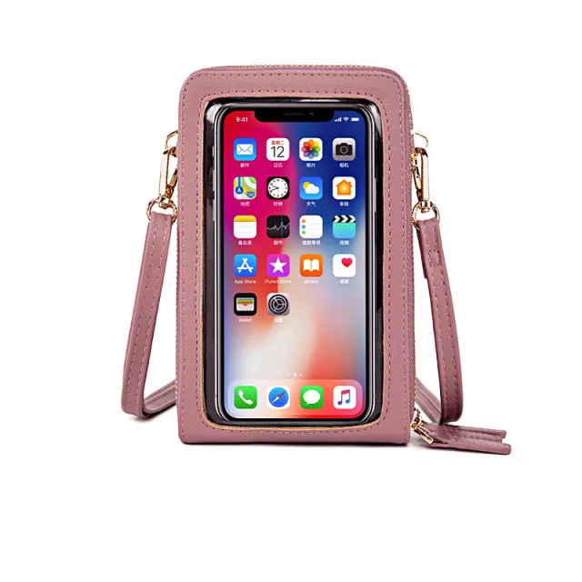Multi Functional Fashion Simple One Shoulder Bag Pink - Shop at LoveMi