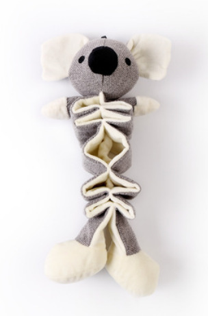 New Plush Toy Dog Pet Toy Kangaroo Koala Hippo Cotton And Linen Toy - Shop at LoveMi